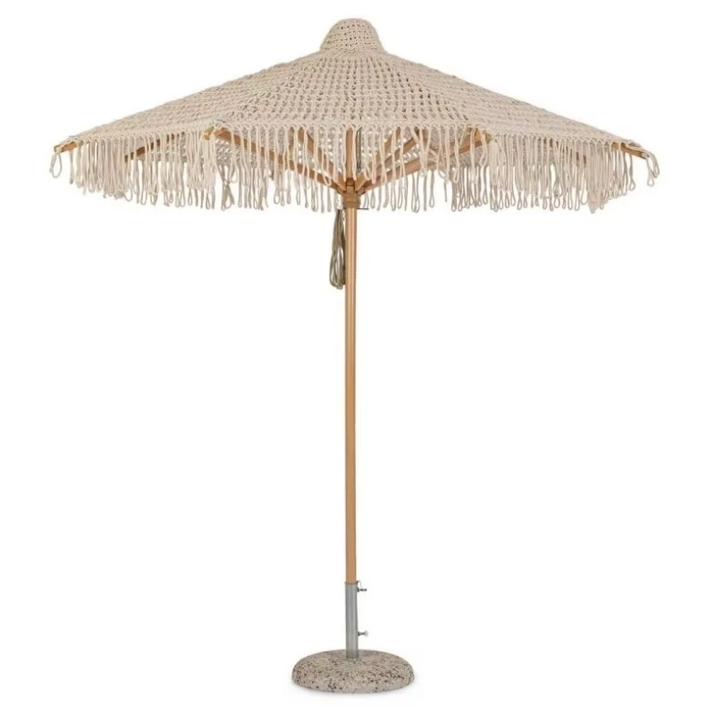 Modern outdoor garden beach umbrella wooden fringed courtyard hotel park furniture
Modern outdoor garden beach umbrella wooden fringed courtyard hotel park furniture