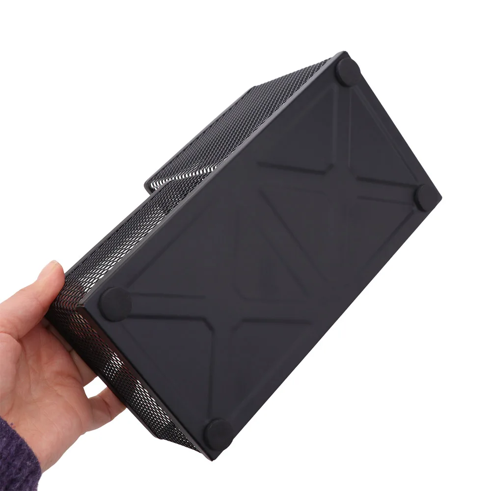 School Supplies Metal Pen Holder 3/4 Grid Mesh Design Pencil Storage Box Black Large Capacity Desk Stationery Organizer Gift
School Supplies Metal Pen Holder 3/4 Grid Mesh Design Pencil Storage Box Black Large Capacity Desk Stationery Organizer Gift