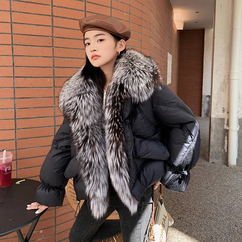 European Station High-end Down Jacket Women's Goose Down Jacket 2023 Winter New Fox Fur Collar Short Fur Coat
European Station High-end Down Jacket Women's Goose Down Jacket 2023 Winter New Fox Fur Collar Short Fur Coat