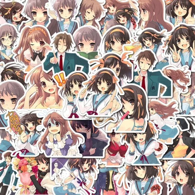 The Melancholy of Haruhi Suzumiya Anime Stickers Suzumiya Haruhi Scrapbooking Supplies Sticker Book Kids Friends Gift Fans Diy
The Melancholy of Haruhi Suzumiya Anime Stickers Suzumiya Haruhi Scrapbooking Supplies Sticker Book Kids Friends Gift Fans Diy