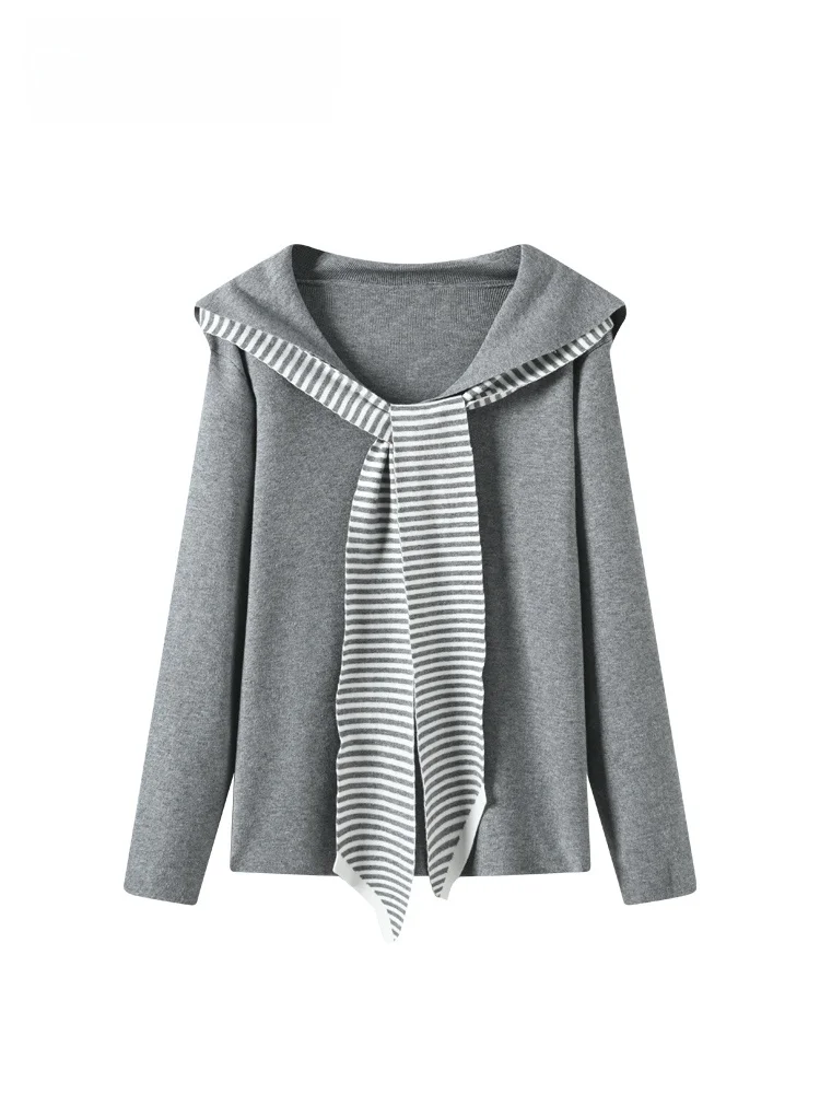 Cara CLUB plus Size Long Sve Navy Collar T-irt Women Spring Fatter Sister College Sle Sweater Base irt Trendy Top
Cara CLUB plus Size Long Sve Navy Collar T-irt Women Spring Fatter Sister College Sle Sweater Base irt Trendy Top