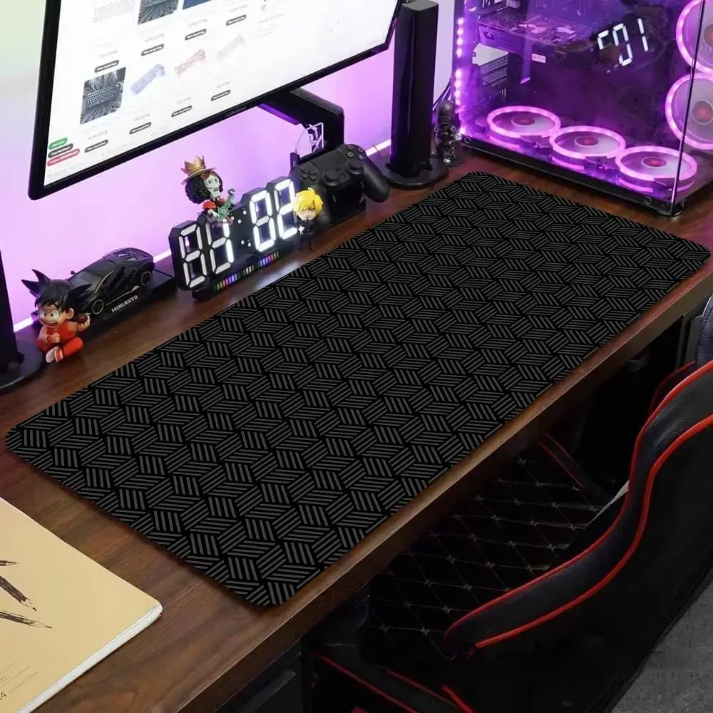 Black Texture Pattern Mouse Pad Large Computer Office Game Table Mat XXL Rubber Non-slip Gaming Keyboard Mousepad Long Desk Pads
Black Texture Pattern Mouse Pad Large Computer Office Game Table Mat XXL Rubber Non-slip Gaming Keyboard Mousepad Long Desk Pads