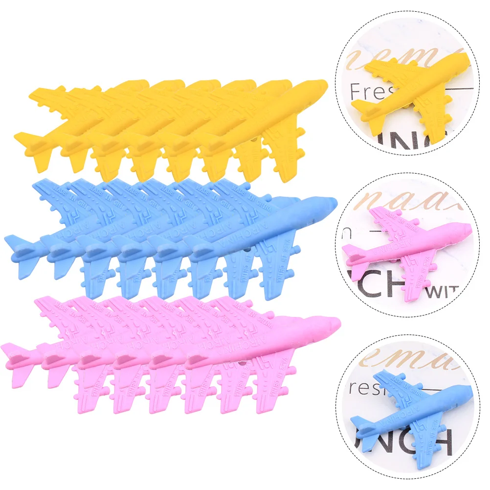 15 Pcs Airplane Shaped Erasers Cute Cartoon Learning Stationery for Kids Student Prizes Supplies Realistic 3D Design
15 Pcs Airplane Shaped Erasers Cute Cartoon Learning Stationery for Kids Student Prizes Supplies Realistic 3D Design