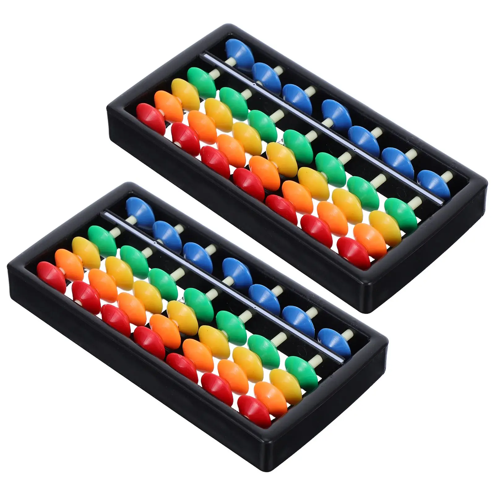 2PCS Colorful Abacus Arithmetic Toy Lightweight Portable Baby Math Cognitive Mental Arithmetic Abacus Educational Gifts
2PCS Colorful Abacus Arithmetic Toy Lightweight Portable Baby Math Cognitive Mental Arithmetic Abacus Educational Gifts