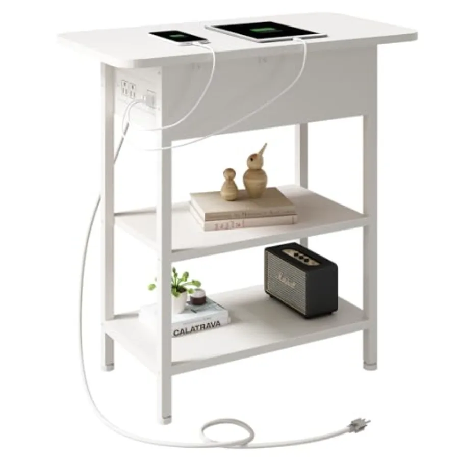 End Table with Charging Station Flip Top Side Table with USB Ports and Outlets Nightstand for Small Spaces Bedside Tables with
End Table with Charging Station Flip Top Side Table with USB Ports and Outlets Nightstand for Small Spaces Bedside Tables with
