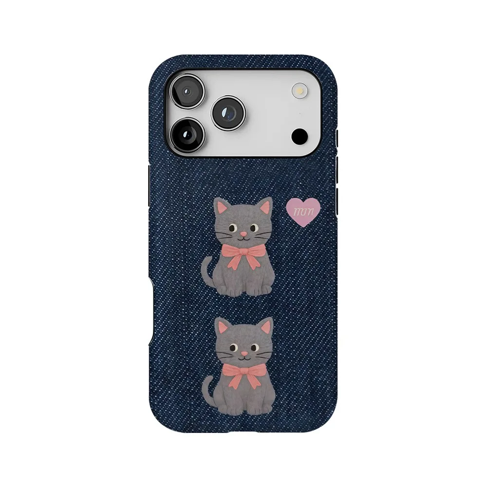 Ins Dark Blue Denim Cat Case for IPHONE 17 16ProMax 15 14 13 12 11 PRO Plus XR XS SE Acrylic TPU Two in One Magnetic Phone Cases
Ins Dark Blue Denim Cat Case for IPHONE 17 16ProMax 15 14 13 12 11 PRO Plus XR XS SE Acrylic TPU Two in One Magnetic Phone Cases