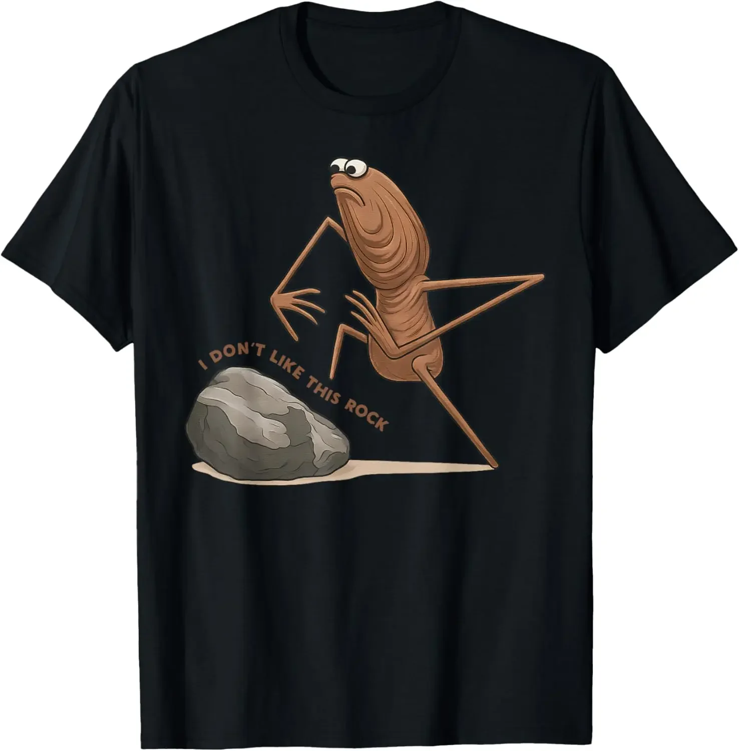 I Don't Like This Rock Meme Worm Funny Graphic Tee Men's Short Sleeve T-Shirt Casual
I Don't Like This Rock Meme Worm Funny Graphic Tee Men's Short Sleeve T-Shirt Casual