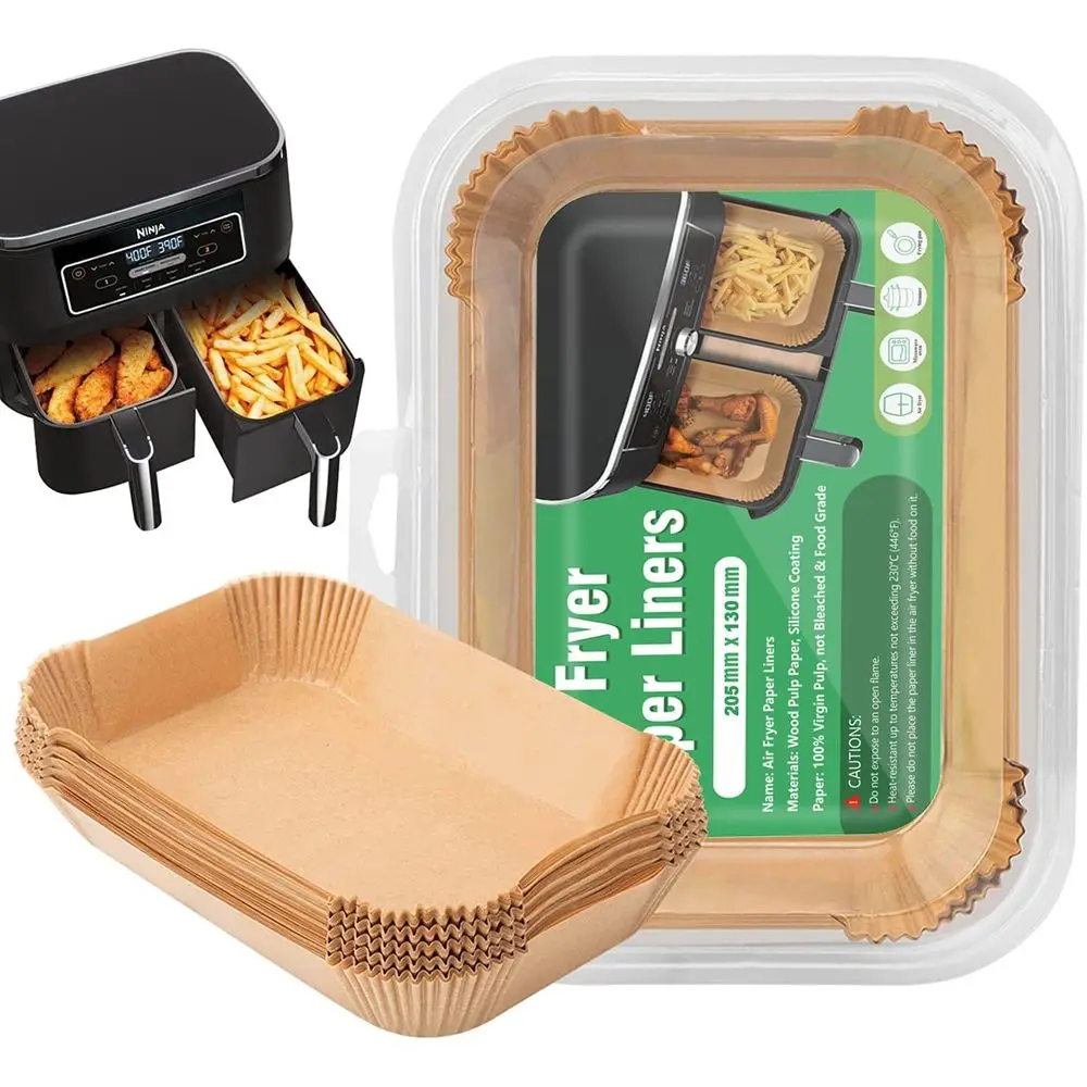100 Pcs Disposable Non-Stick Parchment Paper Liners, Compatible with DZ201, DZ401, DZ550 & Dual Air Fryers
100 Pcs Disposable Non-Stick Parchment Paper Liners, Compatible with DZ201, DZ401, DZ550 & Dual Air Fryers
