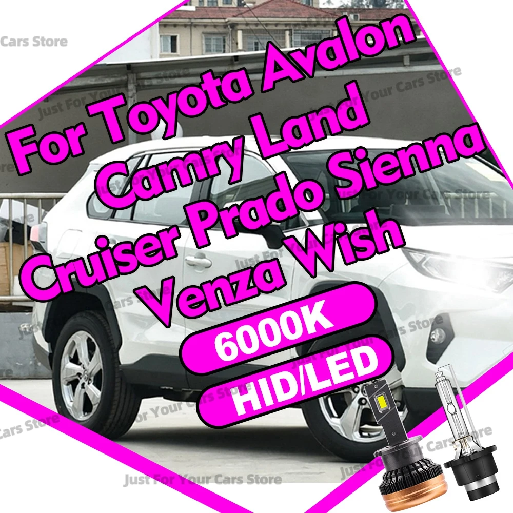 2 шт. HID D4S на светодиодные фары/HID ксеноновые фары 6000K для Toyota Avalon Camry Land Cruiser Prado Sienna Venza Wish Plug&Play
2 шт. HID D4S на светодиодные фары/HID ксеноновые фары 6000K для Toyota Avalon Camry Land Cruiser Prado Sienna Venza Wish Plug&Play