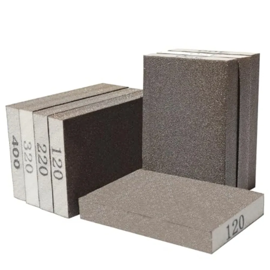 8 Pack Hand Sanding Sponge Set -120 220 320 400 Grit- Coarse Medium Fine Grit Sanding Block, Sander Sponges for Wood-Working Dr
8 Pack Hand Sanding Sponge Set -120 220 320 400 Grit- Coarse Medium Fine Grit Sanding Block, Sander Sponges for Wood-Working Dr