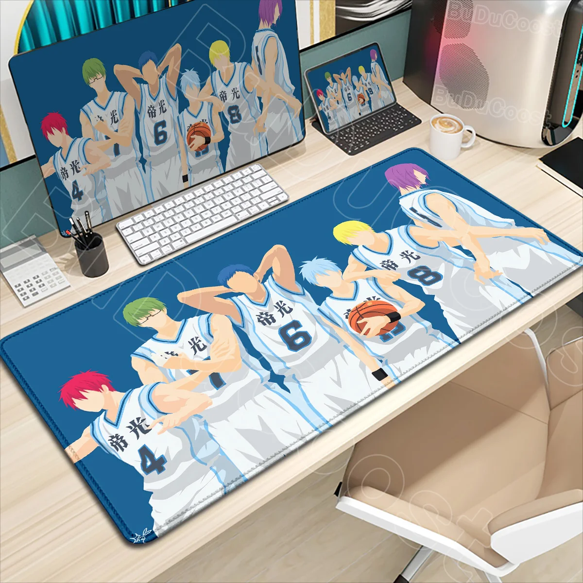 HD Printing Cool Anime Mouse Pad Kuroko Basketball Game Large Mousepad Laptop Gaming PC Keyboard Mat Non-slip Rubber Mouse Mats
HD Printing Cool Anime Mouse Pad Kuroko Basketball Game Large Mousepad Laptop Gaming PC Keyboard Mat Non-slip Rubber Mouse Mats