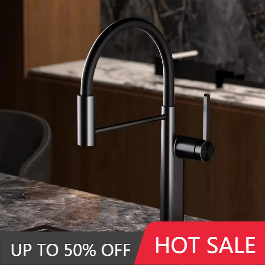 Brushed Rose Gold Pull Out Kitchen Faucets Brass Black Sink Faucet Brass Sink Tap Rotating Spout Mixers Tap Hot Cold Water Crane
Brushed Rose Gold Pull Out Kitchen Faucets Brass Black Sink Faucet Brass Sink Tap Rotating Spout Mixers Tap Hot Cold Water Crane