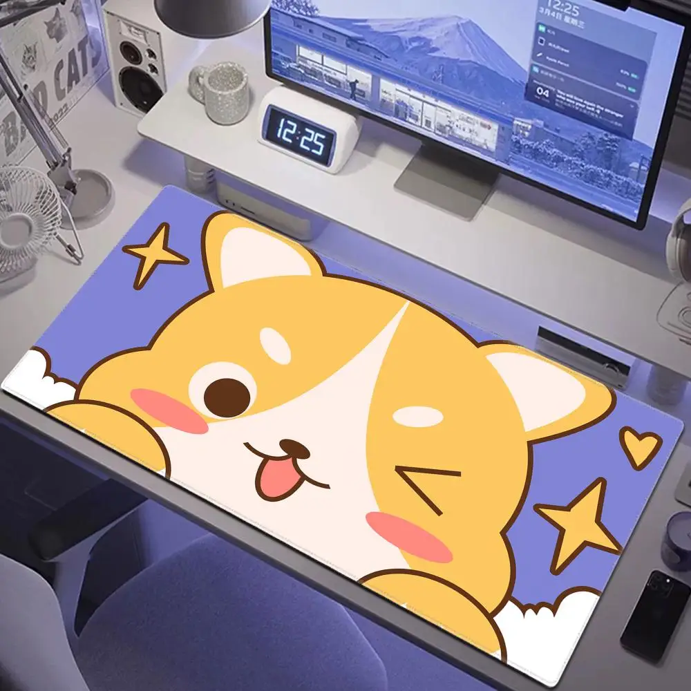 Large Desk Rubber Table Pads Carpet Desk Pad XXL Cartoon pink girl Mouse Pad Cute dog Corgi Computer Accessories Gaming Mousepad
Large Desk Rubber Table Pads Carpet Desk Pad XXL Cartoon pink girl Mouse Pad Cute dog Corgi Computer Accessories Gaming Mousepad
