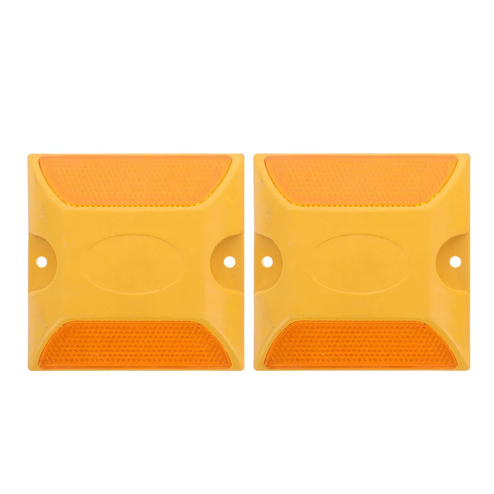 2Pcs Reflective Road Markers Street Pavement Safety Studs Double-Sided Design Night Driving Alert Weather Resistant Easy Install
2Pcs Reflective Road Markers Street Pavement Safety Studs Double-Sided Design Night Driving Alert Weather Resistant Easy Install