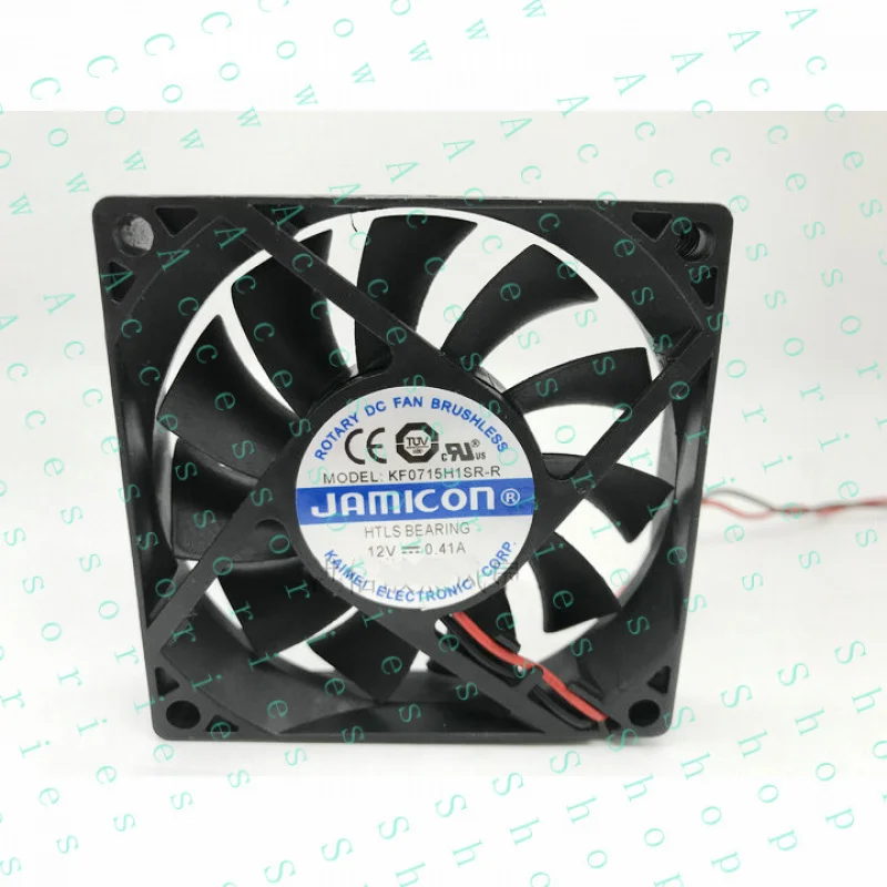 PP+ 1PC 70*70*15MM 7015 cooling fan KF0715H1SR-R 12V 0.41A 2-wire 7cm
PP+ 1PC 70*70*15MM 7015 cooling fan KF0715H1SR-R 12V 0.41A 2-wire 7cm
