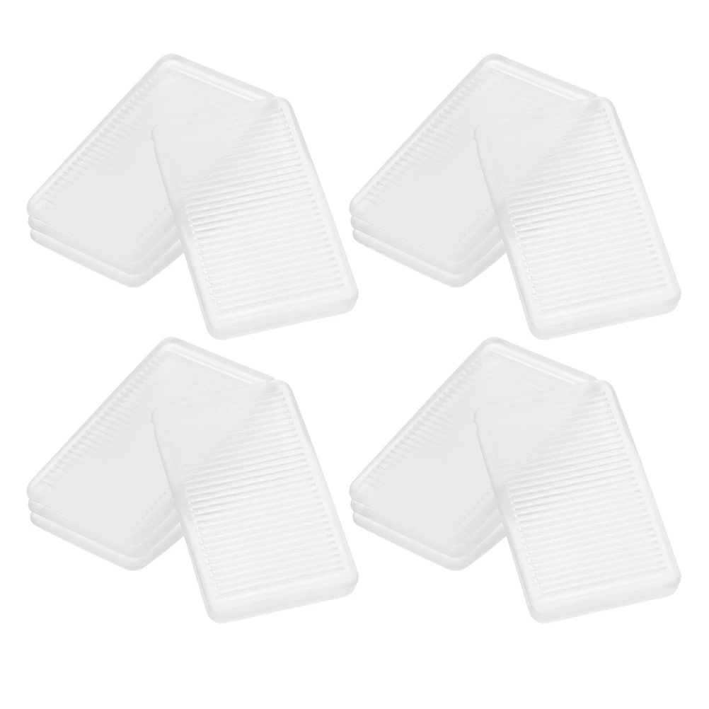 8Pcs Clear Furniture Leveling Wedges Adjustable Plastic Table Leg Shims for Uneven Floors Cabinets Doors Appliances Floor
8Pcs Clear Furniture Leveling Wedges Adjustable Plastic Table Leg Shims for Uneven Floors Cabinets Doors Appliances Floor