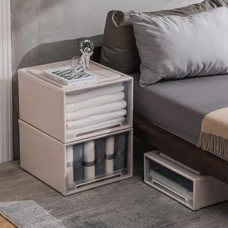 Thiened Plastic Multi-layer Clothing Storage Box Home Use Wardrobe Organizer Ders for Bedroom Storage Organization
Thiened Plastic Multi-layer Clothing Storage Box Home Use Wardrobe Organizer Ders for Bedroom Storage Organization