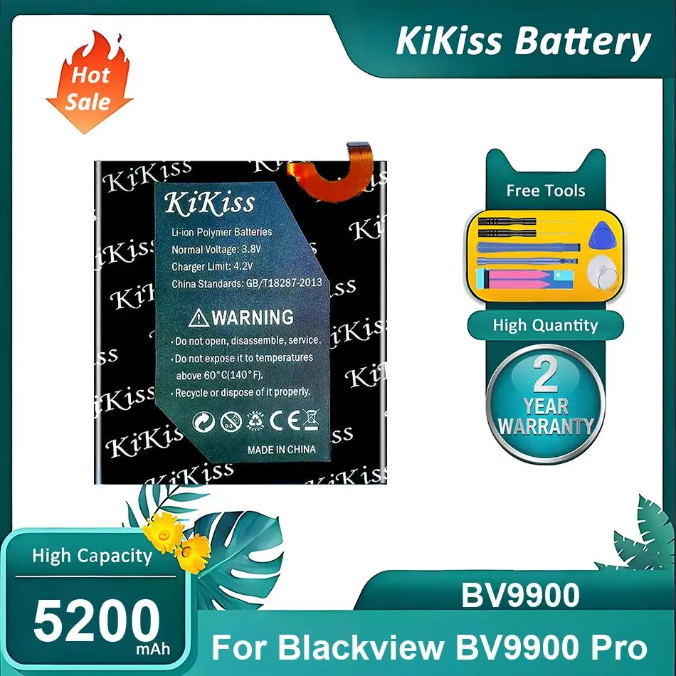 Rechargeble Mobile Phone Battery For Blackview BV9900 Pro,BV9900,5200mAh
Rechargeble Mobile Phone Battery For Blackview BV9900 Pro,BV9900,5200mAh