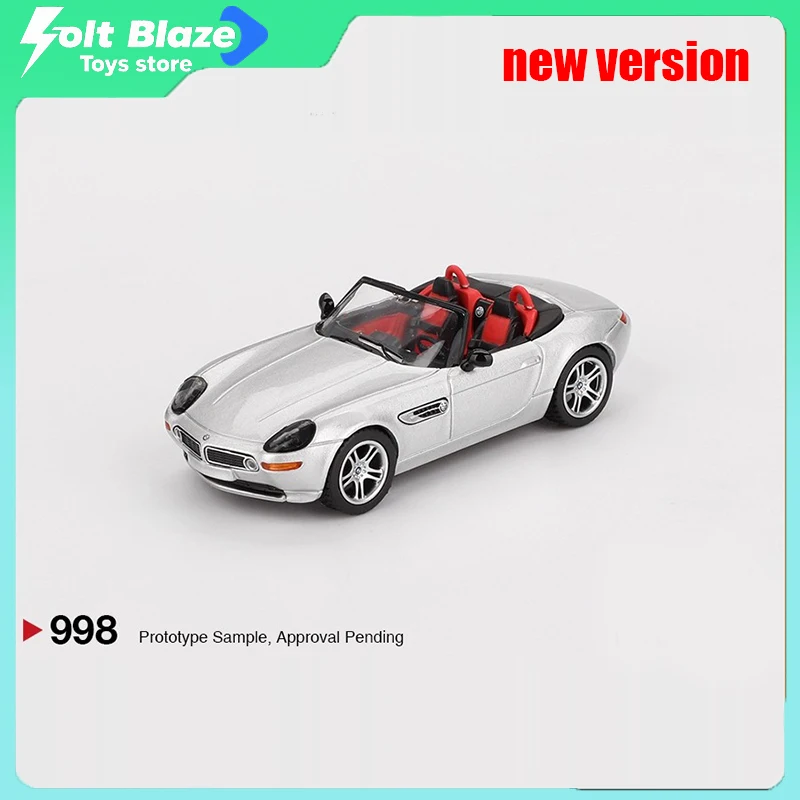 MINI GT 1/64 #998 BMW Z8 Silver Color DieCast Car Model Simulation Static Kids Toy Alloy Collection Cars Model Boy Birthday Gift
MINI GT 1/64 #998 BMW Z8 Silver Color DieCast Car Model Simulation Static Kids Toy Alloy Collection Cars Model Boy Birthday Gift