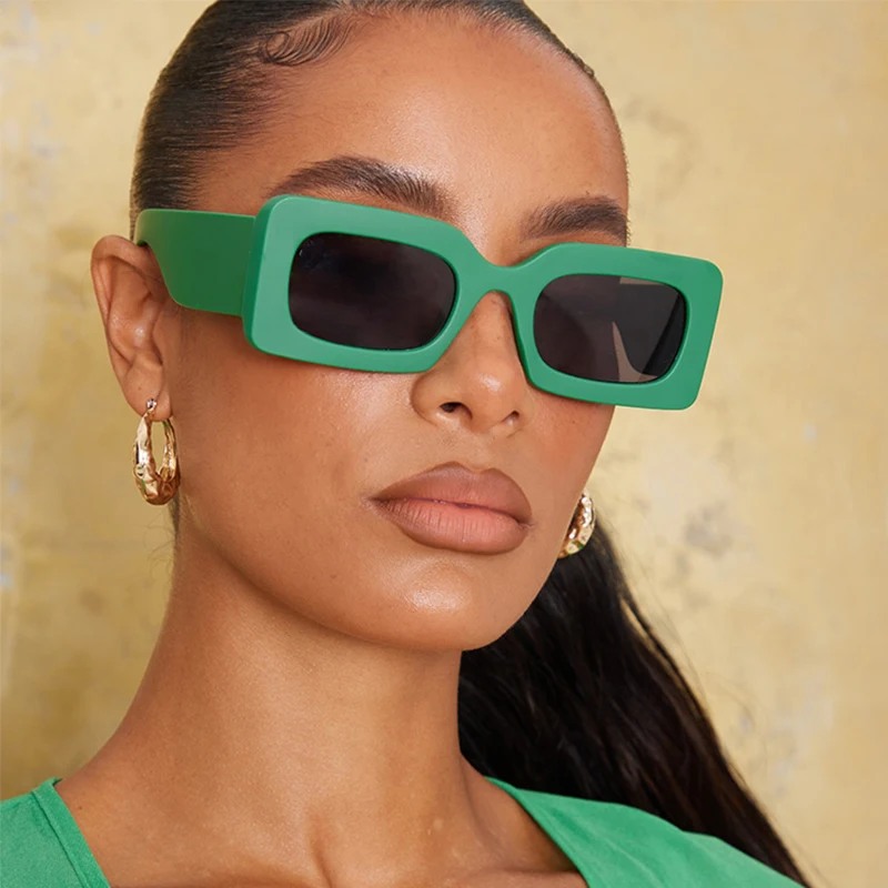 Thick Square Frame Sunglasses For Men Fashion Luxury Designer Big Frame Green Rectangle Sunglasses Male Chunky UV400
Thick Square Frame Sunglasses For Men Fashion Luxury Designer Big Frame Green Rectangle Sunglasses Male Chunky UV400