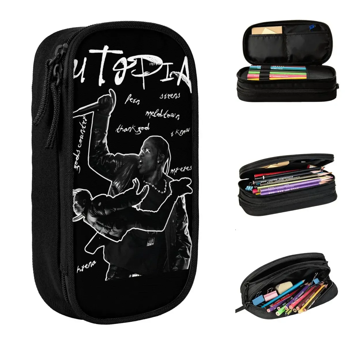 New Cactus Jack Pencil Cases MUSIC Pencilcases Pen Kids Big Capacity Bag School Supplies Gifts Stationery
New Cactus Jack Pencil Cases MUSIC Pencilcases Pen Kids Big Capacity Bag School Supplies Gifts Stationery