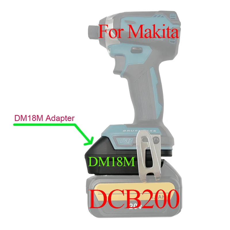 DM18M Converter Adapter For Milwaukee For M18 For Dewalt Li-ion Battery For Makita Power Tool USB Charger Replace BL1830 BL1815
DM18M Converter Adapter For Milwaukee For M18 For Dewalt Li-ion Battery For Makita Power Tool USB Charger Replace BL1830 BL1815