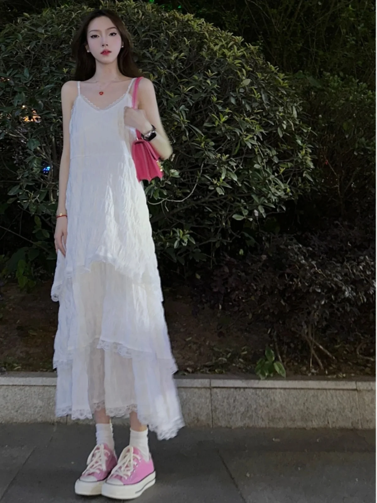 Elegant White Strapless Dress Women's Summer 2026 New Style Tangerine Bellflower High-End Slim Cake Skirt Polyester Fiber
Elegant White Strapless Dress Women's Summer 2026 New Style Tangerine Bellflower High-End Slim Cake Skirt Polyester Fiber