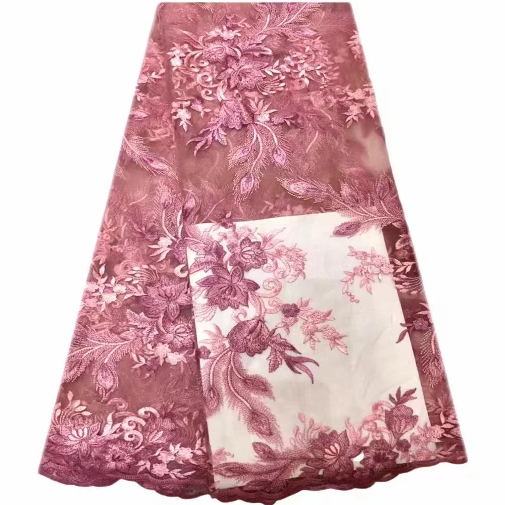 Pink African Tulle Lace Fabrics French Lace Fabric 2023 High Quality Lace 5 Yards Nigerian Laces Fabric For Party Dresses JY2001
Pink African Tulle Lace Fabrics French Lace Fabric 2023 High Quality Lace 5 Yards Nigerian Laces Fabric For Party Dresses JY2001