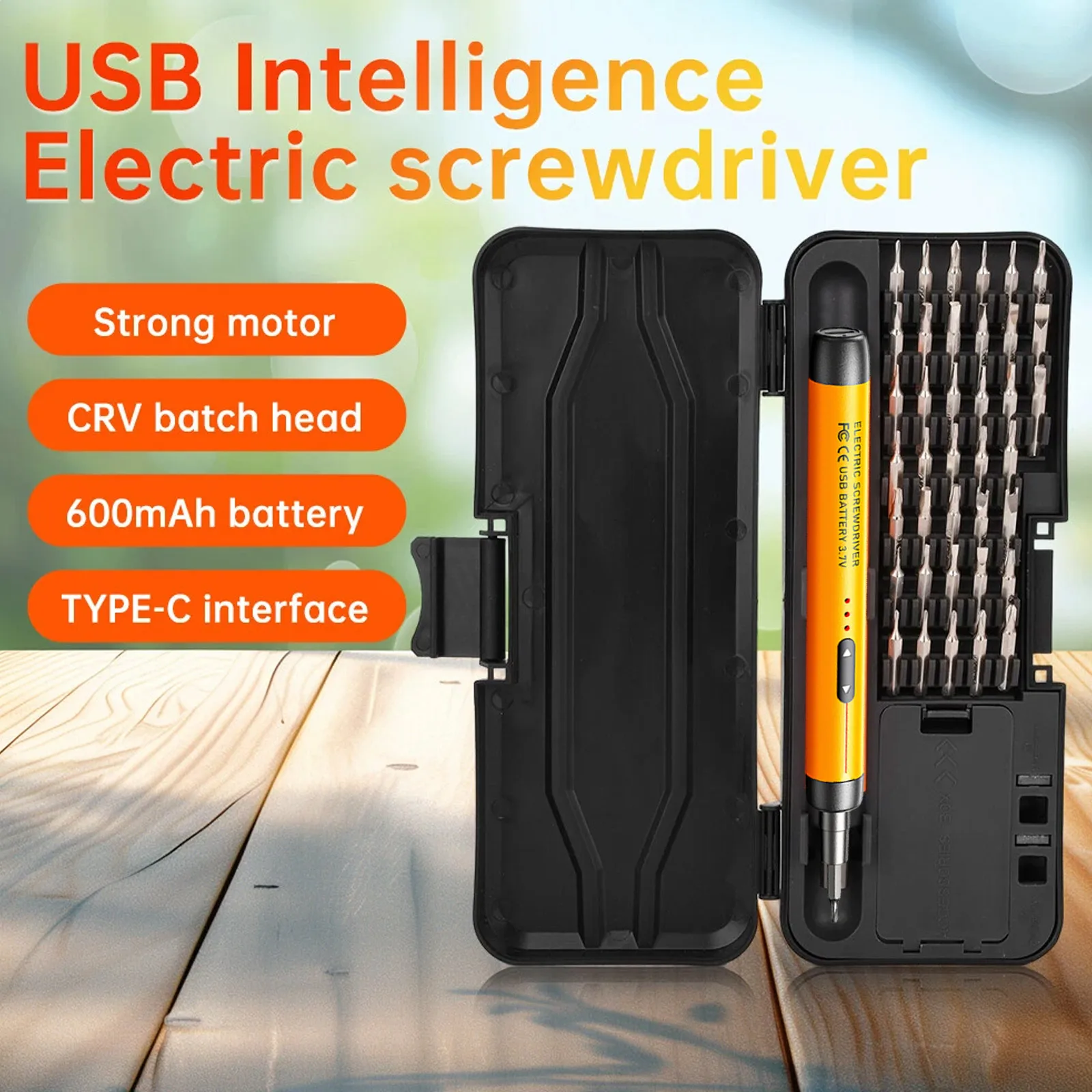 New Electric Screwdriver Small Household Rechargeable Lithium Battery Precision Maintenance Screwdriver Set Long Endurance Tools
New Electric Screwdriver Small Household Rechargeable Lithium Battery Precision Maintenance Screwdriver Set Long Endurance Tools