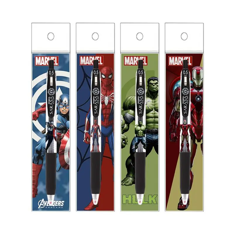 Marvel Gel Pen Iron Man Captain America Cartoon Anime Figure Black Office Student Writing Stationery Signature Pen Prize Gift
Marvel Gel Pen Iron Man Captain America Cartoon Anime Figure Black Office Student Writing Stationery Signature Pen Prize Gift