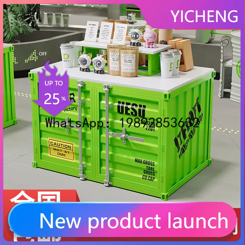 PYJ Industrial Wind Storage Cabinet Zhongdao Cabinet Clothing Store Trend Store Double-sided Shelf
PYJ Industrial Wind Storage Cabinet Zhongdao Cabinet Clothing Store Trend Store Double-sided Shelf