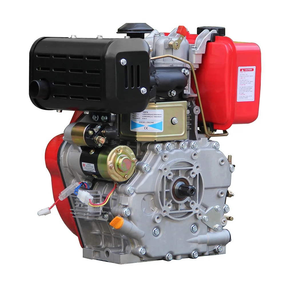 HR186FA Diesel Engine Single Cylinder 4-stroke Air-cooled 10hp Machinery Engines
HR186FA Diesel Engine Single Cylinder 4-stroke Air-cooled 10hp Machinery Engines