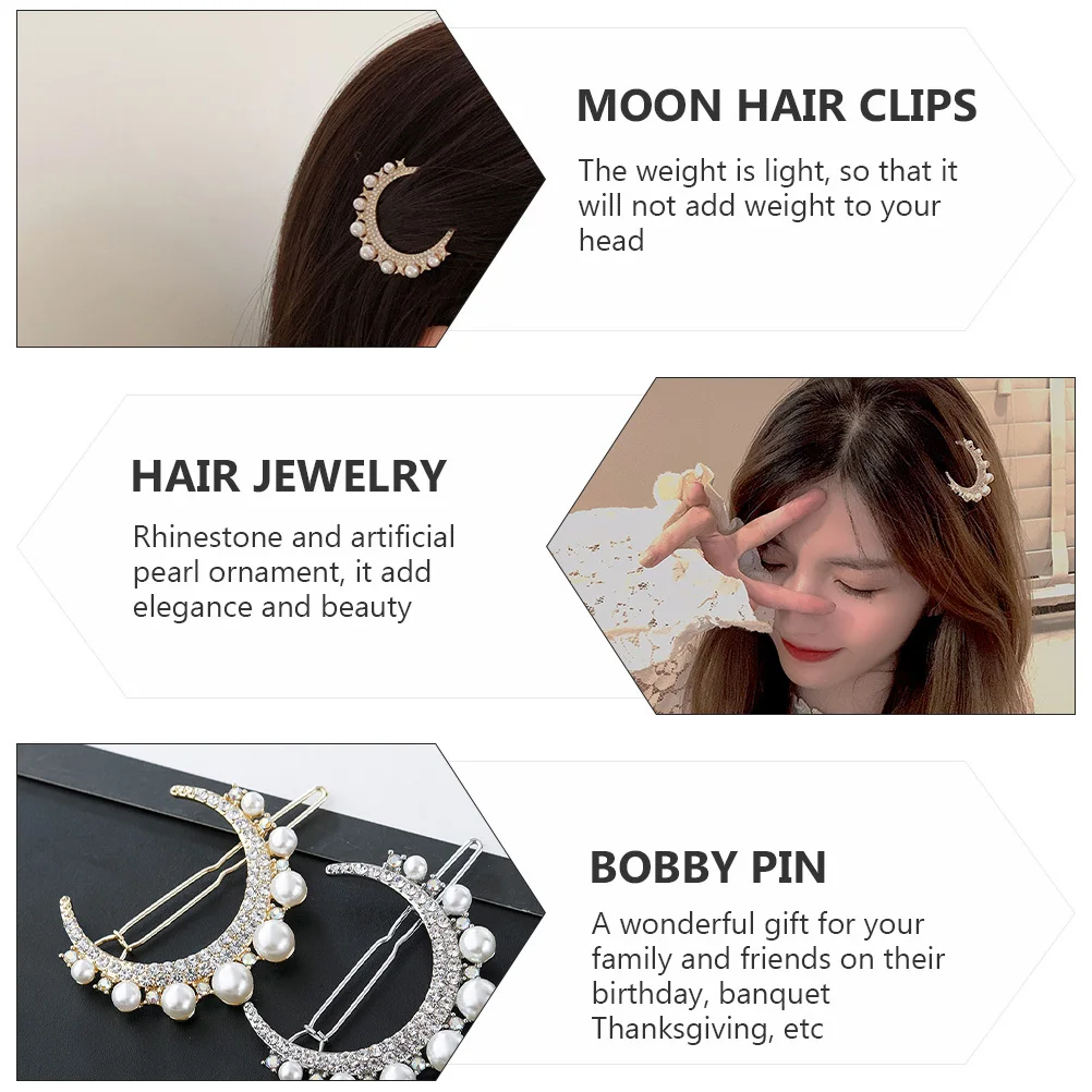 2Pcs Artificial Pearl Clips Rhinestone Studded Bobby Pins Lightweight Elegant Hair Accessories for Women Daily
2Pcs Artificial Pearl Clips Rhinestone Studded Bobby Pins Lightweight Elegant Hair Accessories for Women Daily