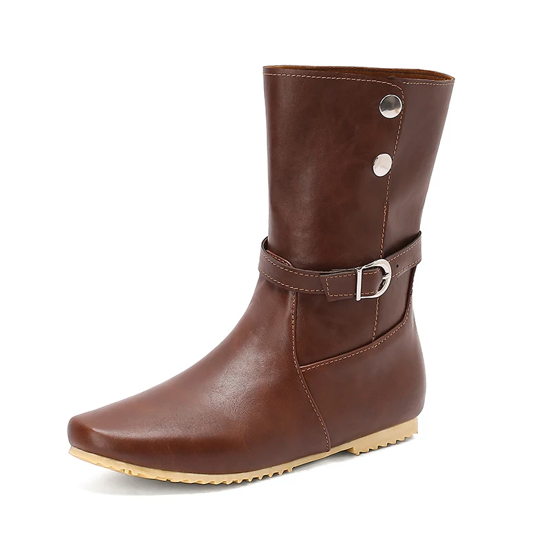 Ренессансные пиратские сапоги в стиле вестерн без шнуровки, средневековая обувь для косплея на Хэллоуин, кожаные ботильоны на плоской подошве с пуговицами, размер 34-48
Ренессансные пиратские сапоги в стиле вестерн без шнуровки, средневековая обувь для косплея на Хэллоуин, кожаные ботильоны на плоской подошве с пуговицами, размер 34-48