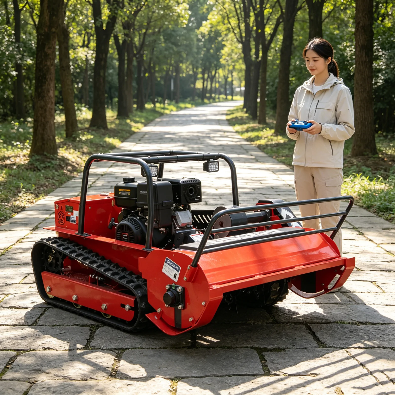 Customized multifunctional remote control lawn mower 1000mm lawn mower robot lawn mower roller type lawn mower
Customized multifunctional remote control lawn mower 1000mm lawn mower robot lawn mower roller type lawn mower