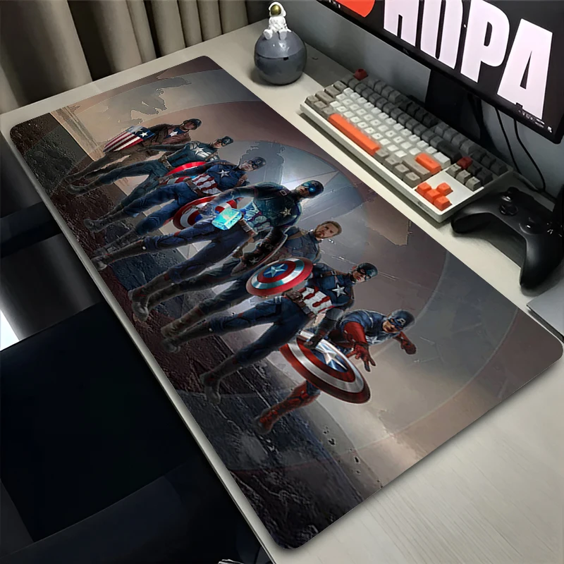 Mouse Pad Laptop Anime Extended Desktop Mat Computer Gamer Mousepad PC Gaming HD Accessories Keyboard Pad C-captain A-america
Mouse Pad Laptop Anime Extended Desktop Mat Computer Gamer Mousepad PC Gaming HD Accessories Keyboard Pad C-captain A-america