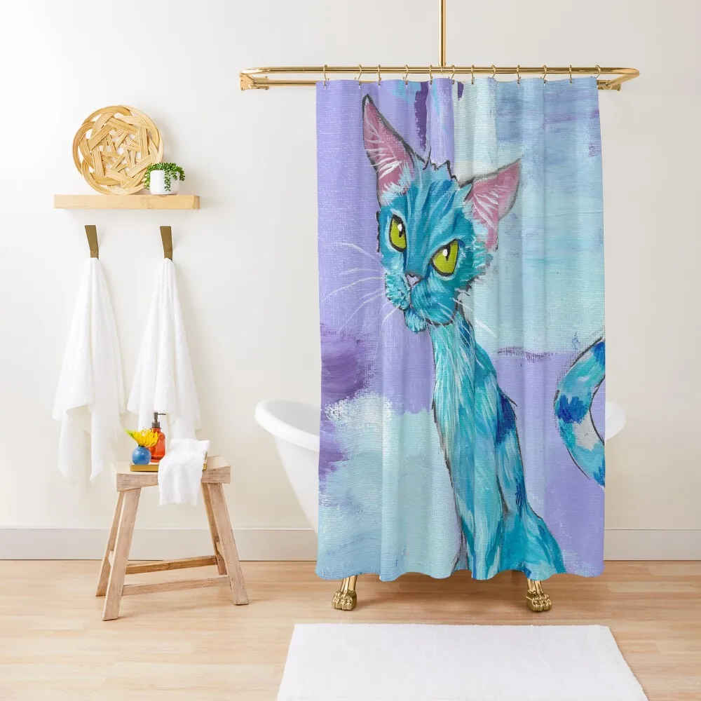 Jax Funky Feline painting Shower Curtain Bathroom And Shower Products Washable Waterproof Fabric Shower Curtain
Jax Funky Feline painting Shower Curtain Bathroom And Shower Products Washable Waterproof Fabric Shower Curtain