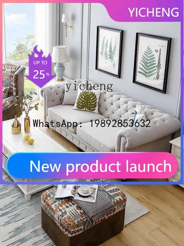 Fabric Sofa Living Room Small Apartment Three-Seat Combination Furniture Genuine Leather
Fabric Sofa Living Room Small Apartment Three-Seat Combination Furniture Genuine Leather