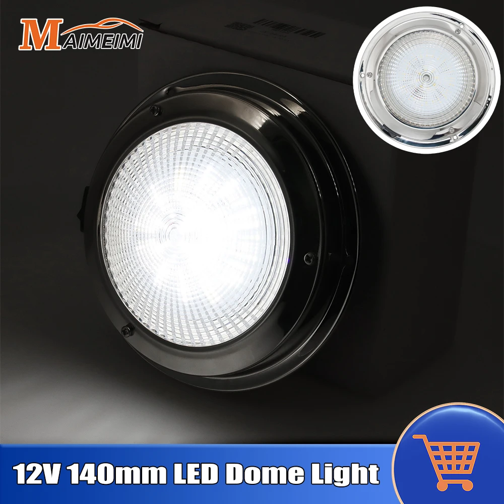AD 12V Marine Dome Lamp 140mm LED White Light Stainless Boat Ceiling Dome Light For Caravans RVs Yacht Ceiling Boats Accessories
AD 12V Marine Dome Lamp 140mm LED White Light Stainless Boat Ceiling Dome Light For Caravans RVs Yacht Ceiling Boats Accessories