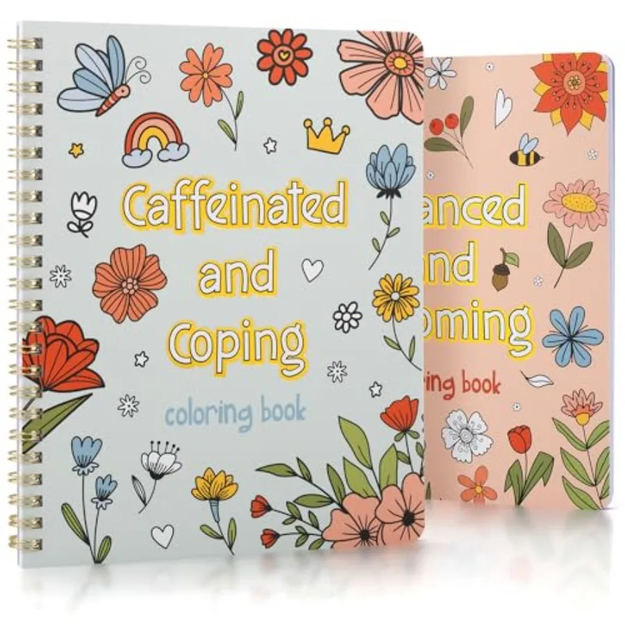 Beautiful Adult Coloring Book Set of 2 for Relaxation - Sassy Motivational and Funny Color Books - The Perfect Stress-Relieving
Beautiful Adult Coloring Book Set of 2 for Relaxation - Sassy Motivational and Funny Color Books - The Perfect Stress-Relieving