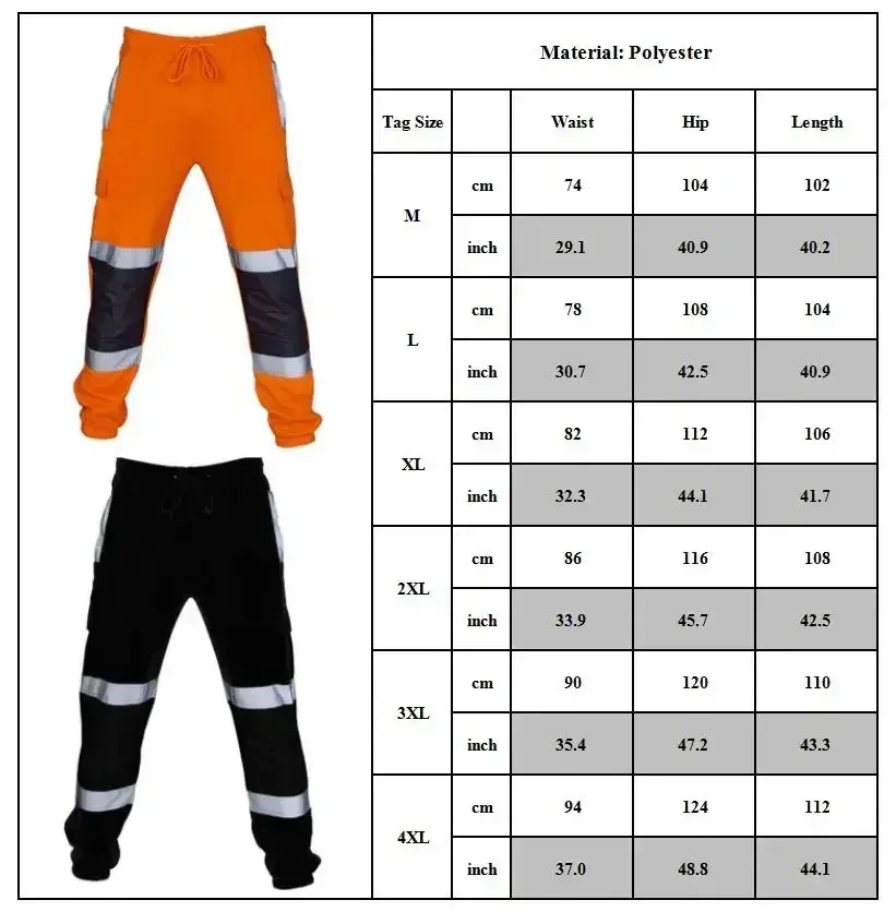 Mens Work Uniform Bottoms Safety Sweat Pants Striped Reflective Pants Loose Mens Jogging Trousers Joggers Patchwork Workwear
Mens Work Uniform Bottoms Safety Sweat Pants Striped Reflective Pants Loose Mens Jogging Trousers Joggers Patchwork Workwear