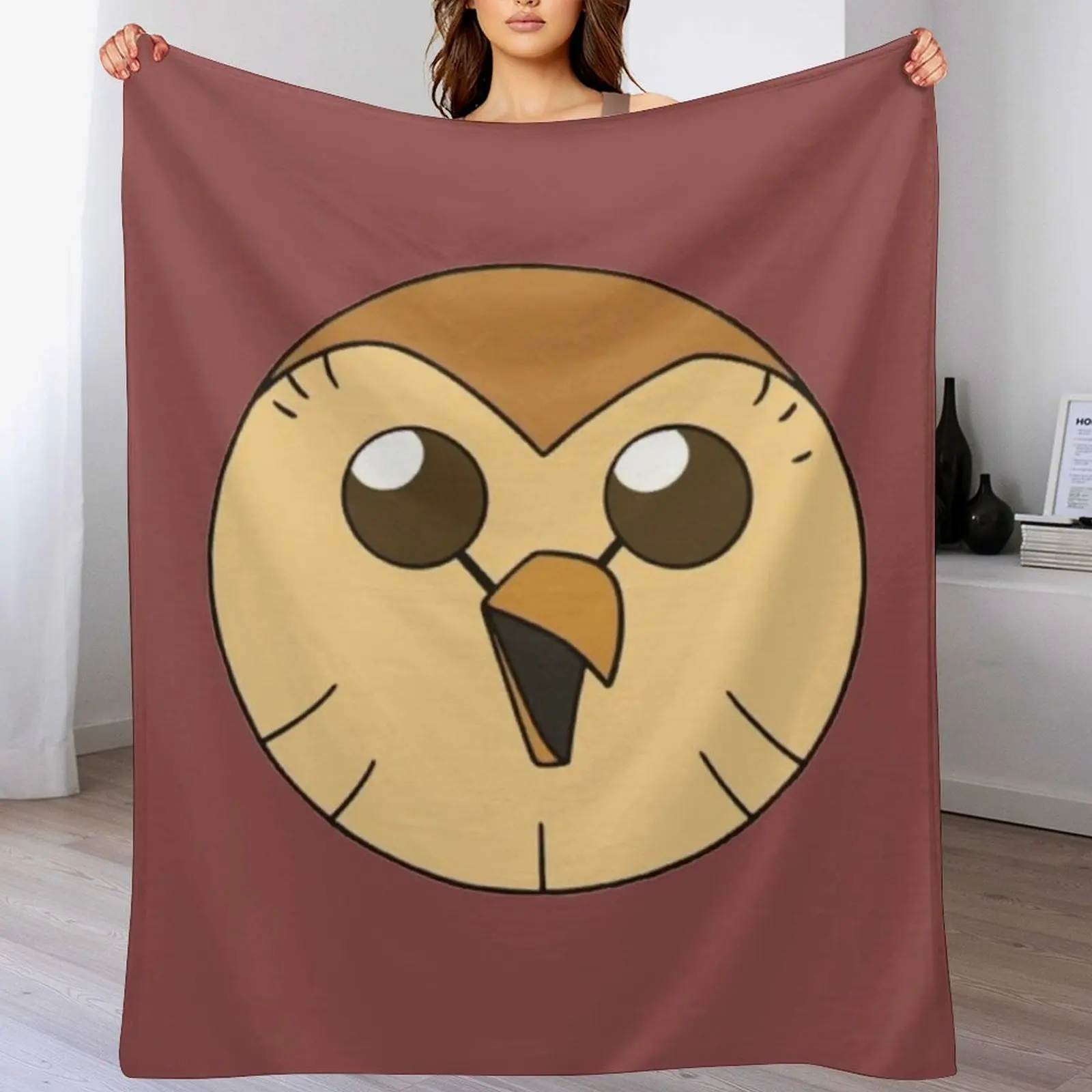 Hooty owl house Throw Blanket Reusable Durable Soft Blanket for All Seasons
Hooty owl house Throw Blanket Reusable Durable Soft Blanket for All Seasons