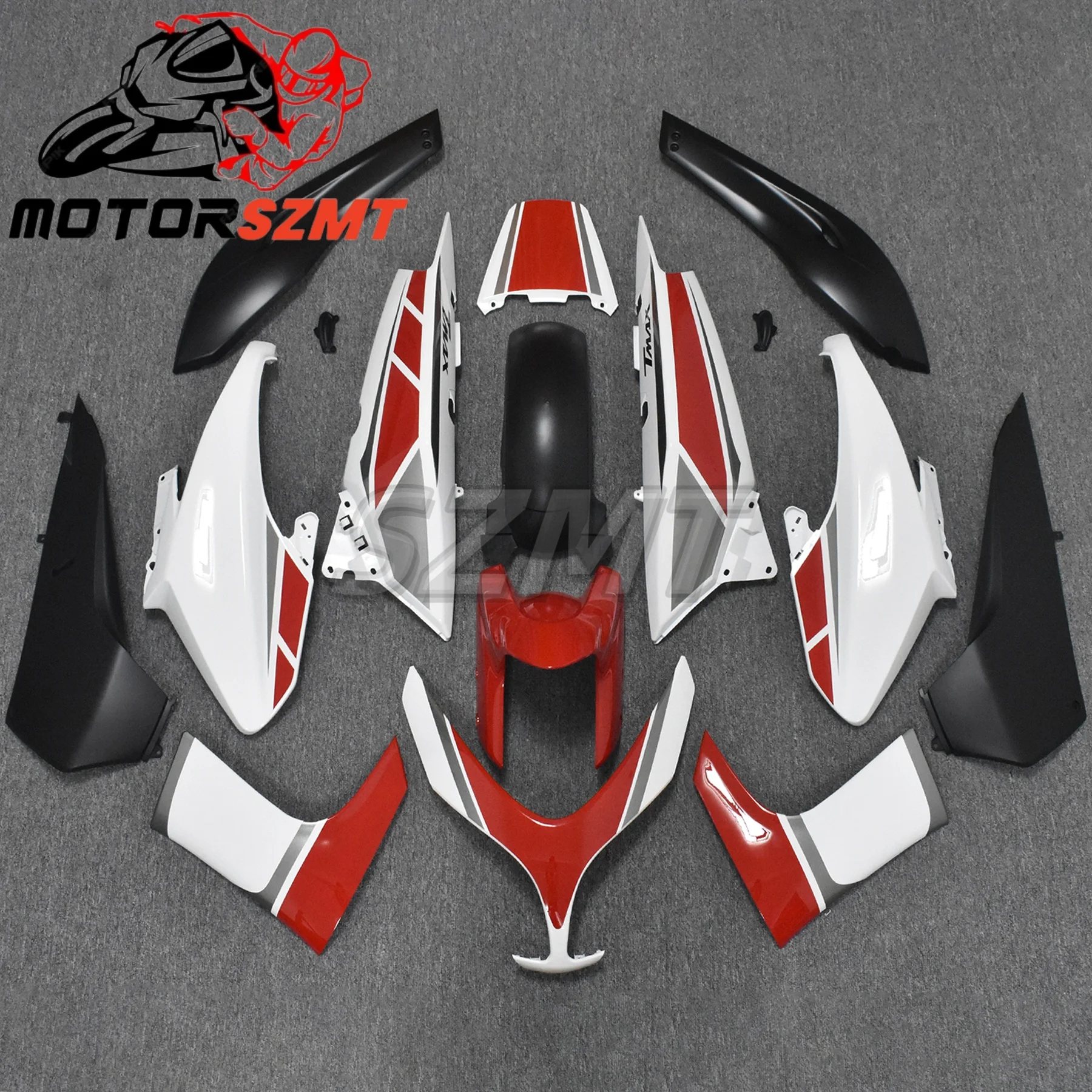 New ABS Whole Fairings Kit Fit for YAMAHA Tmax 500 2008 2009 2010 2011 Bodywork Set Red White 
New ABS Whole Fairings Kit Fit for YAMAHA Tmax 500 2008 2009 2010 2011 Bodywork Set Red White