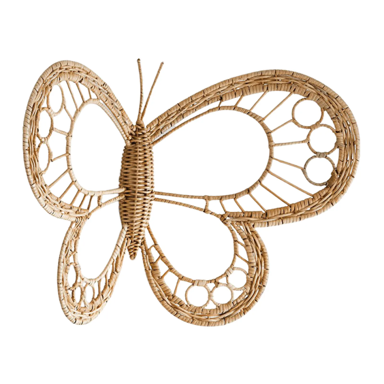 3D Butterfly Wall Decor Rattan Boho Wall Hanging Natural Wicker Animal Sculpture Large Size for Bedroom Nursery Kitchen Lounge
3D Butterfly Wall Decor Rattan Boho Wall Hanging Natural Wicker Animal Sculpture Large Size for Bedroom Nursery Kitchen Lounge
