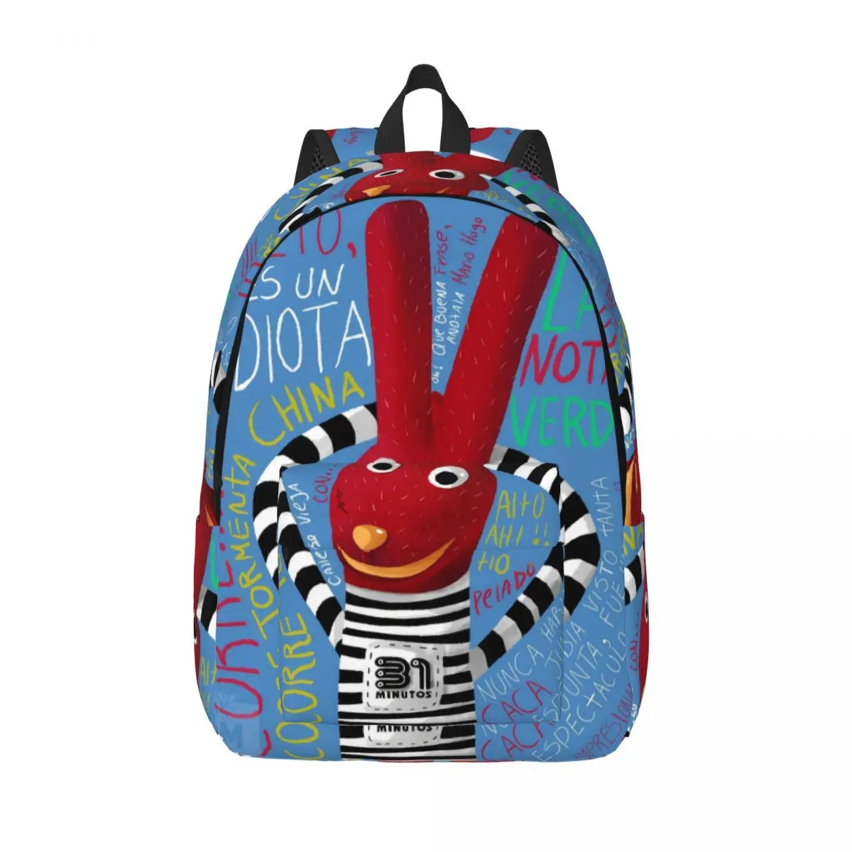 31 Minutos Backpack for Preschool Primary School Student 31 Minutes Chilean Comedy Bookbag Boy Girl Kids Canvas Daypack Sports
31 Minutos Backpack for Preschool Primary School Student 31 Minutes Chilean Comedy Bookbag Boy Girl Kids Canvas Daypack Sports