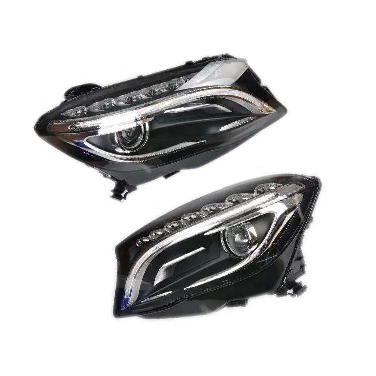 Xenon LED headlamps GLA200 220 260 15-19 Plug & Play low-profile upgrades High-profile headlamps for Mercedes-Benz
Xenon LED headlamps GLA200 220 260 15-19 Plug & Play low-profile upgrades High-profile headlamps for Mercedes-Benz