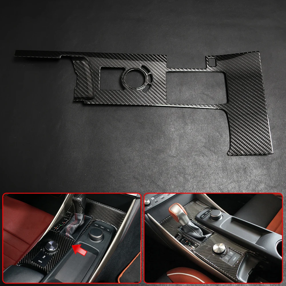 LHD Real Carbon Fiber For Lexus IS200t IS250 300 350 2014-2019 Car Central Console Gear Shift Panel Cover Trim Accessories
LHD Real Carbon Fiber For Lexus IS200t IS250 300 350 2014-2019 Car Central Console Gear Shift Panel Cover Trim Accessories