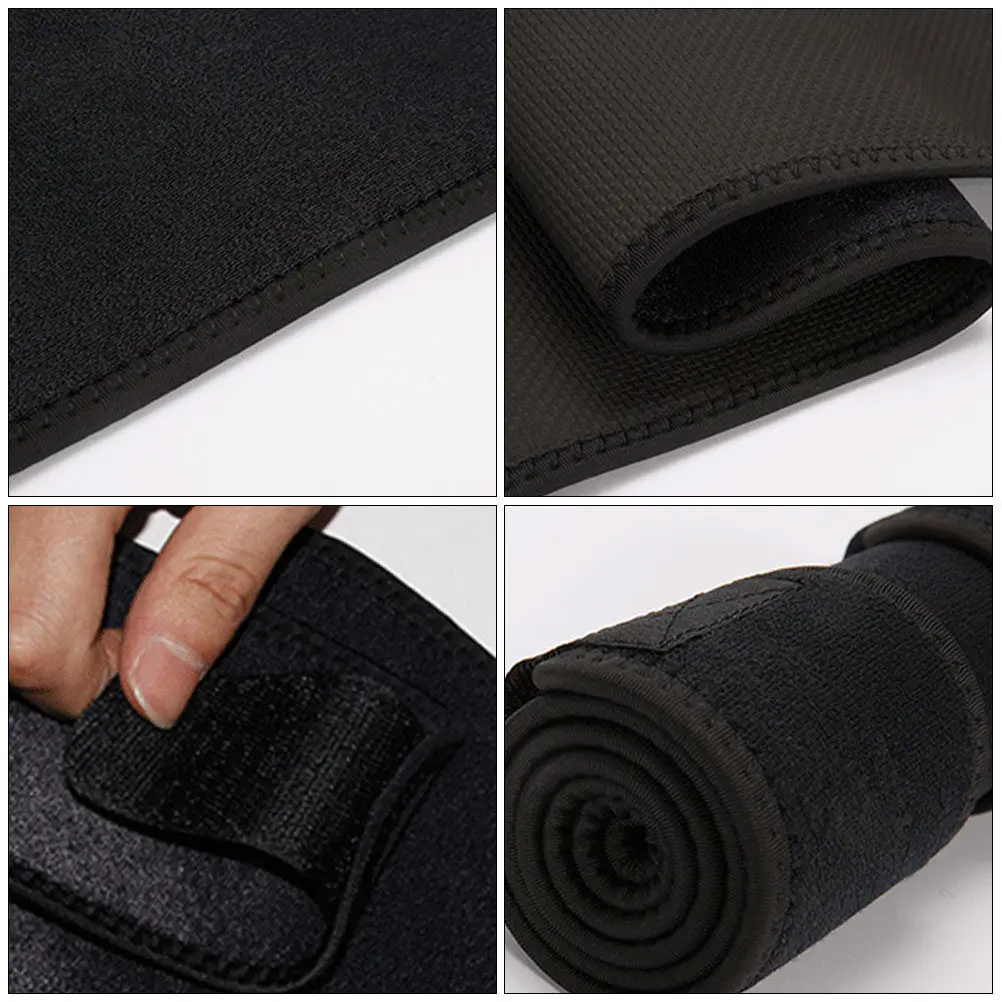Adjustable Black Thigh Brace Breathable Support for Sports Fitness Compression Sleeve Shock Absorption Thigh Protector
Adjustable Black Thigh Brace Breathable Support for Sports Fitness Compression Sleeve Shock Absorption Thigh Protector