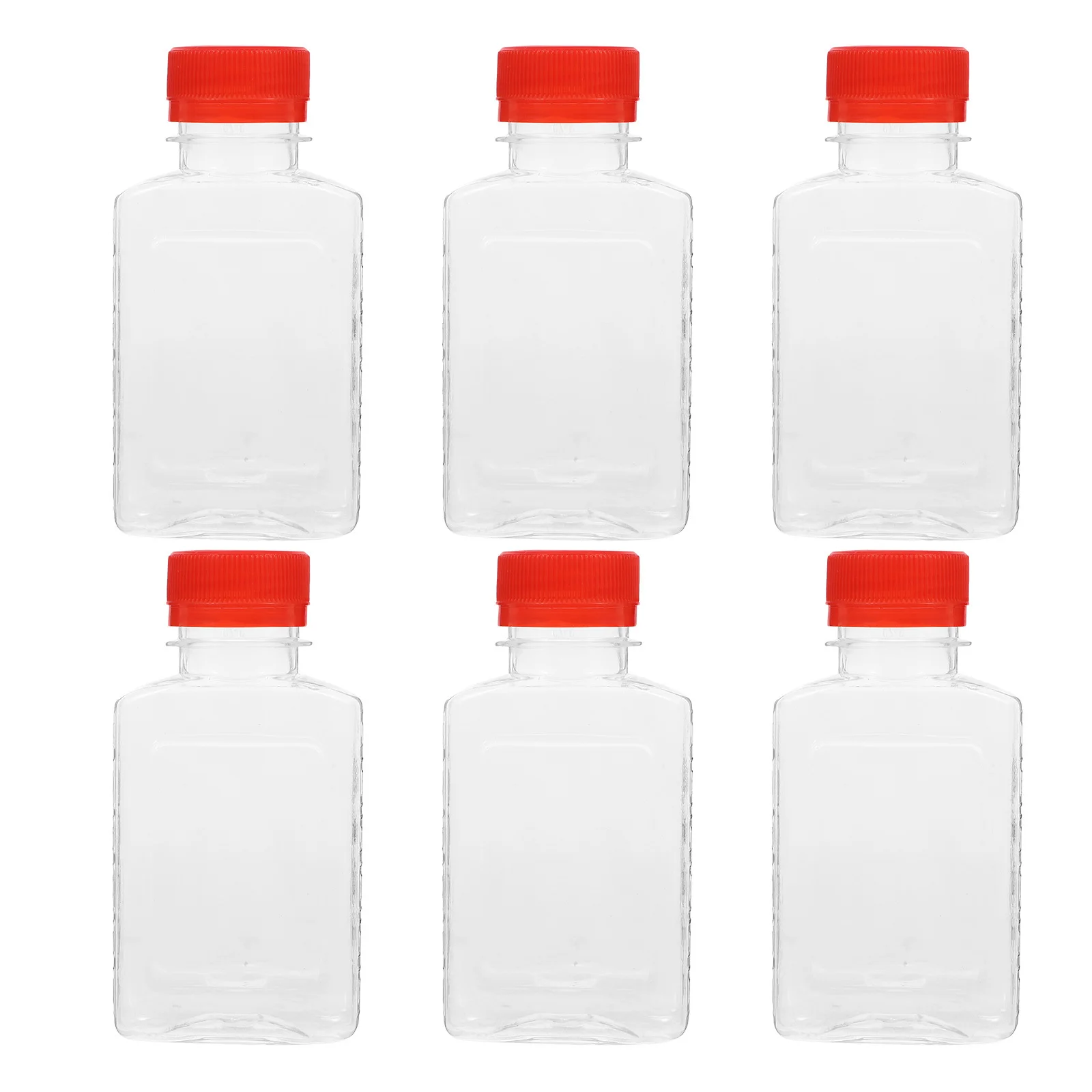6 Pcs Clear Bottles with Caps for Drinking Juice Smoothie Empty Drinks Water Lids Beverage
6 Pcs Clear Bottles with Caps for Drinking Juice Smoothie Empty Drinks Water Lids Beverage
