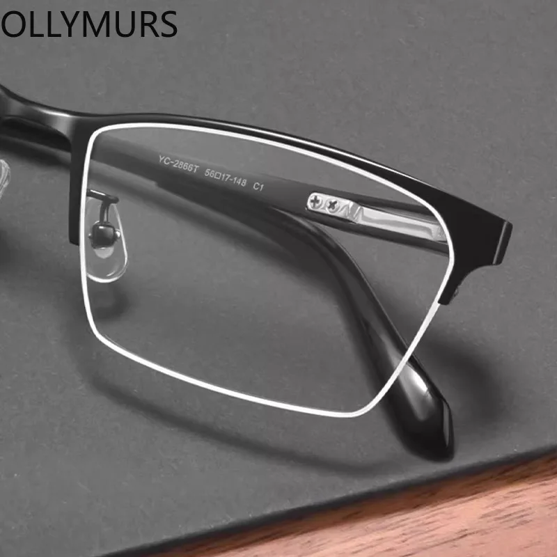 New Prescription Glasses Progressive Design Men Pure Titanium Myopia Lenses Spectacle High Quality Eyewear Office Glasses
New Prescription Glasses Progressive Design Men Pure Titanium Myopia Lenses Spectacle High Quality Eyewear Office Glasses